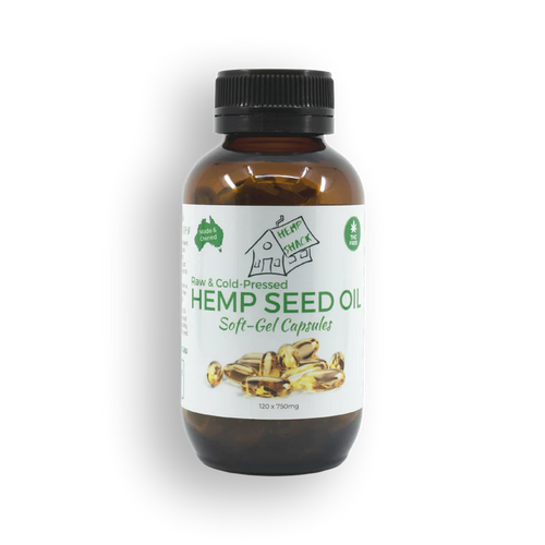 Hemp Seed Oil Capsules 120 - Hemp Shack