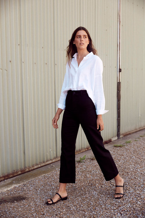 Newport Hemp Pant / Black