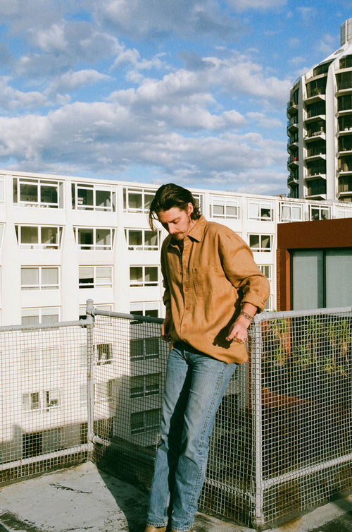 Hemp Heritage LS Shirt / Tobacco