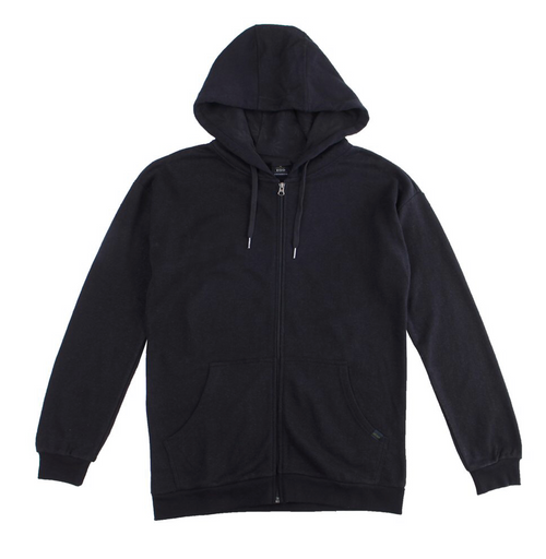 HEMPZOO Hemp OG Zip Up Hoodie Armor - Black