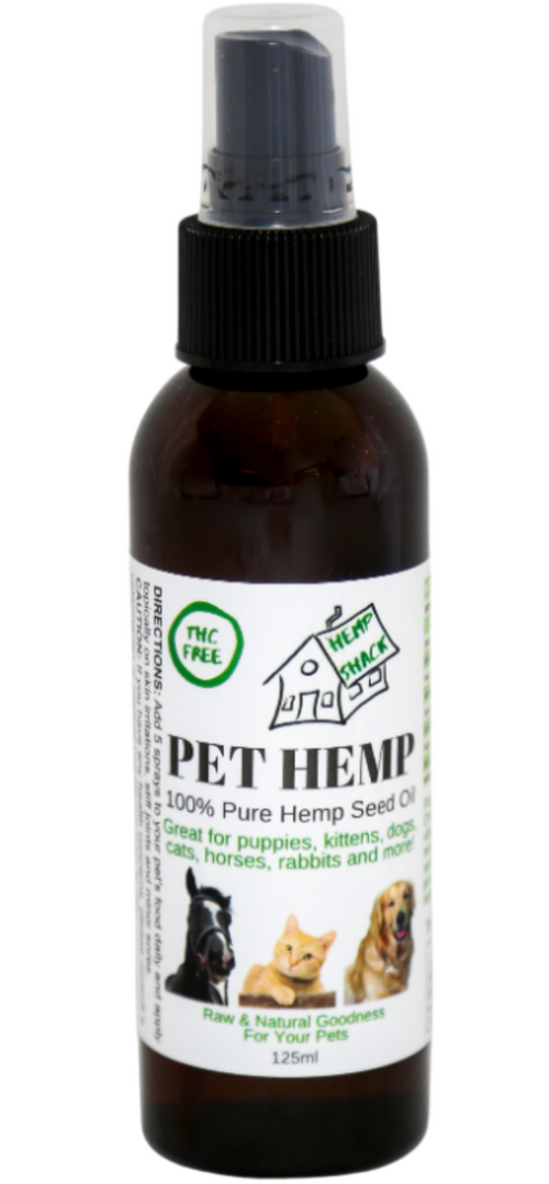 Pet Hemp Seed Oil Spray 125ml