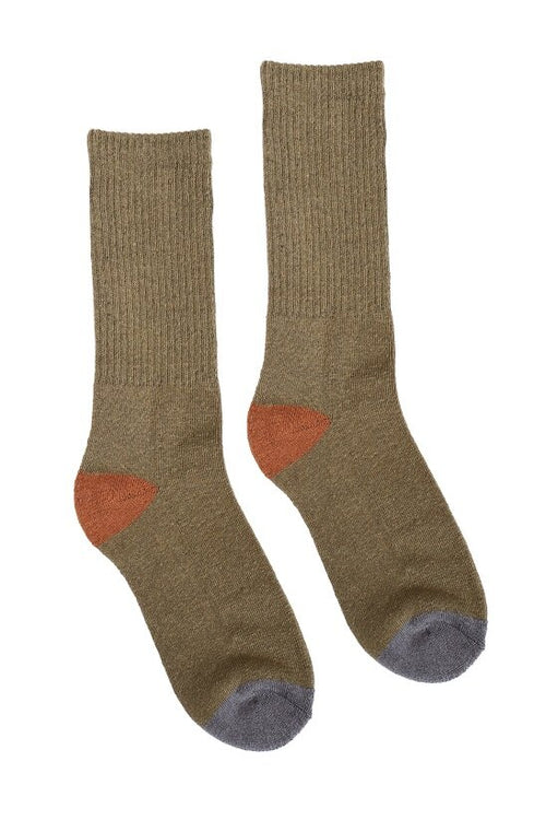 Hemp Crew Socks / Military