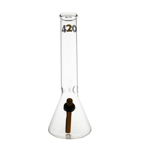 RASTA 420” LARGE BONZA BEAKER WATERPIPE 35CM