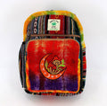 Hemp Moon Mushroom Hand Embroidered Sling Backpack