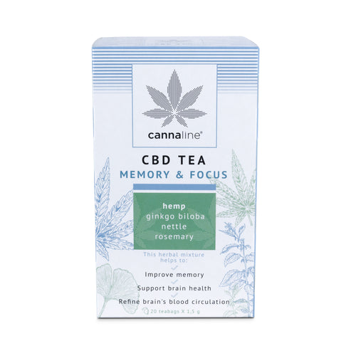 CBD Tea MEMORY & FOCUS
Description
Properties