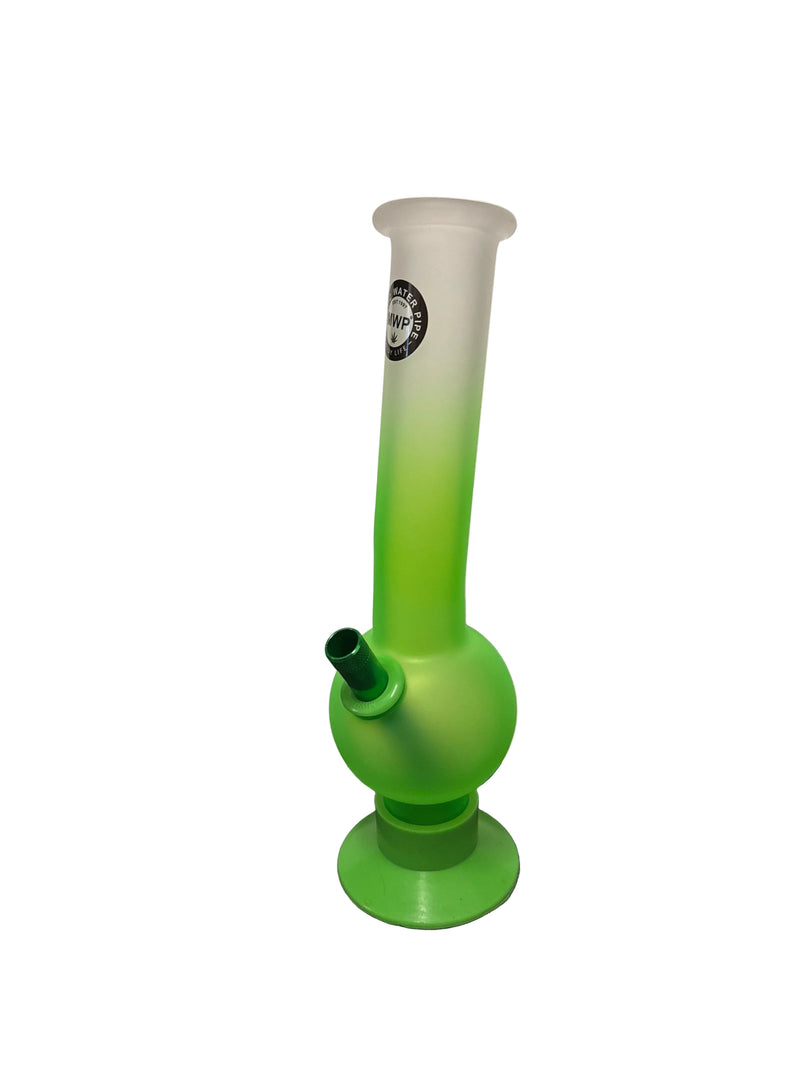 Large Bent Bubbler 25cm Green