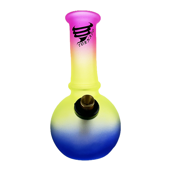 Tornado Rainbow Small Bubble Waterpipe (18cm)