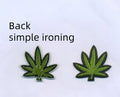 Iron On Weed Leaf Patches