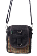 Hemp Mini Purse: Black