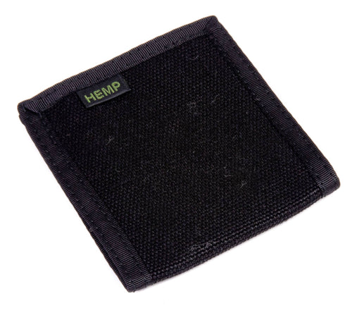 W110-H Hemp Slim Bifold: Black