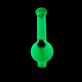 TORNADO GLOW IN THE DARK GLASS BONZA BONG – 25CM DU-12912