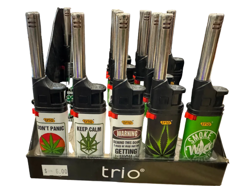 Refillable Windproof Candle Lighter Trio