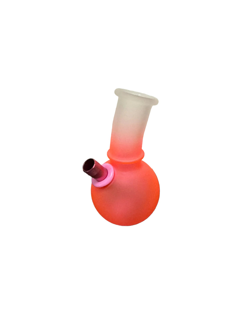Small Bent Bubble 15cm Orange
