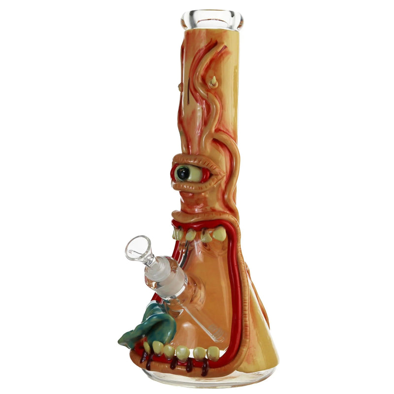 3D GLOW IN THE DARK TOXIC TONGUE MONSTER 7MM BEAKER