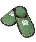 Hemp Slippers: Medium / Natural