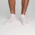 HCA Hemp Ankle Sport Socks - White