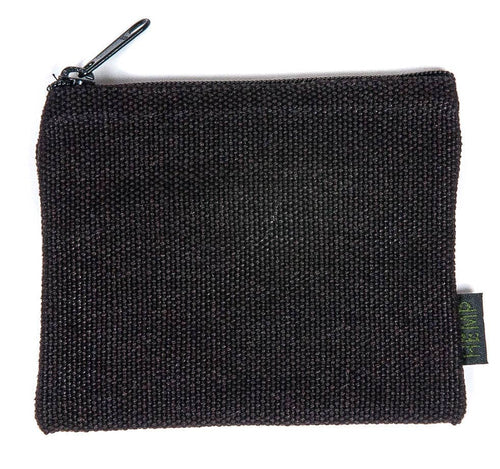 CP100-H Hemp Coin Pouch: Black