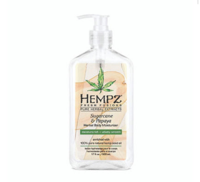 Hempz® Sugarcane & Papaya Herbal Body Moisturizer 500ml