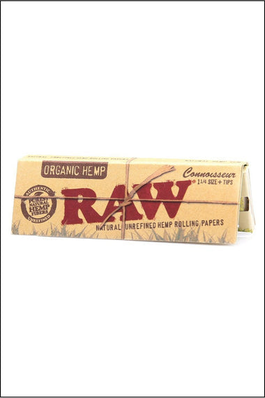 Raw Organic Hemp Connoisseur 1 1/4+ Tips