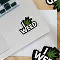 I Leaf Weed Sticker: 2