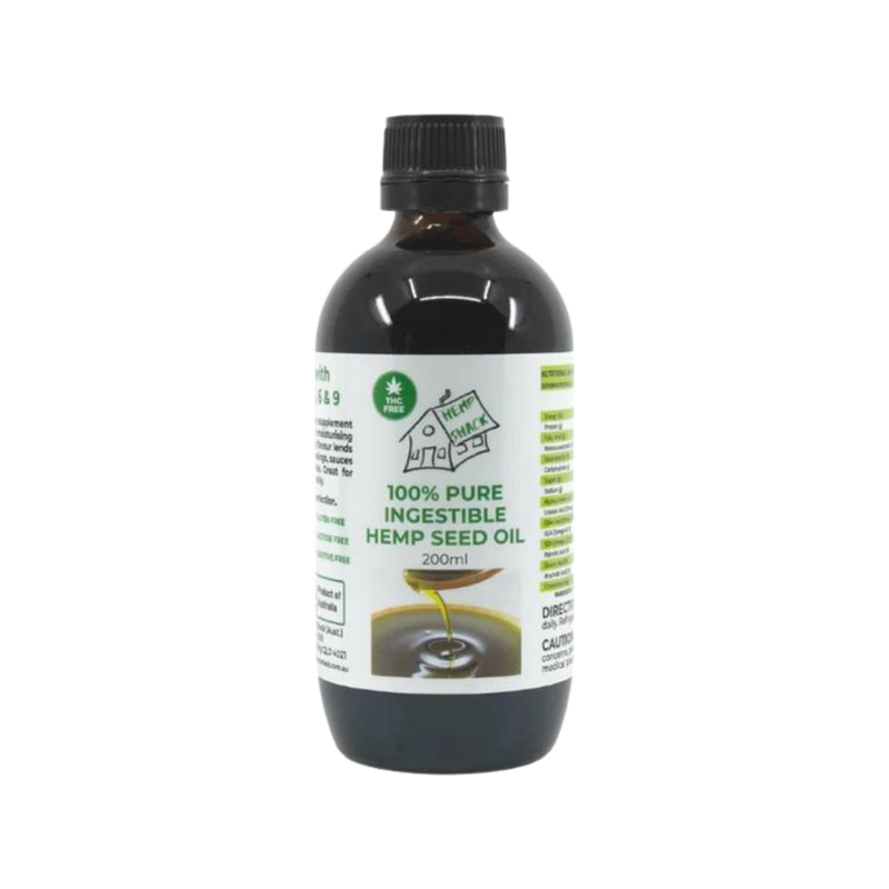 Hemp shack.  Hemp Seed Oil 200ml