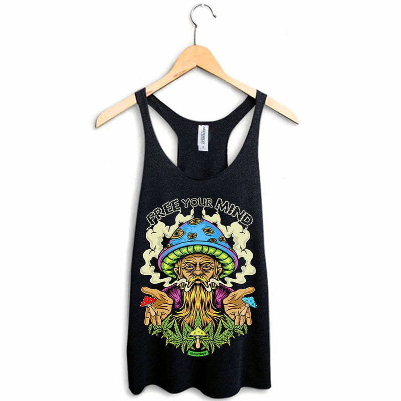 Free Your Mind women's racerback: MEDIUM