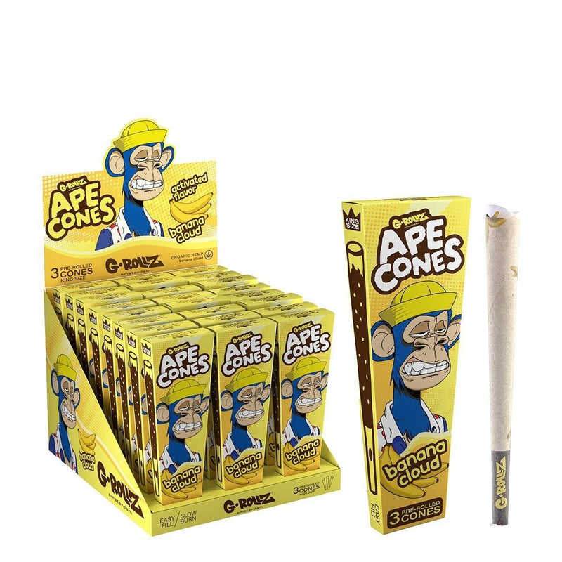 Ape Cones "Banana Cloud" Pop Cones