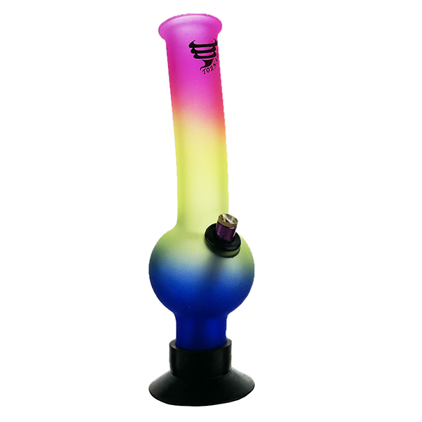 Tornado AquaMystique Bonza waterpipe – Rainbow Colors 30cm LARGE