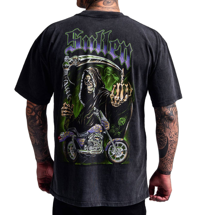 Grim Highway "1 Ton": VINTAGE BLACK LAVA WASH / M