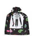 Weed 2pc Men's Pant PJ Set in a Bag: Black / M