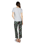 Women's Weed Pant PJ Set in a Bag: Black / S