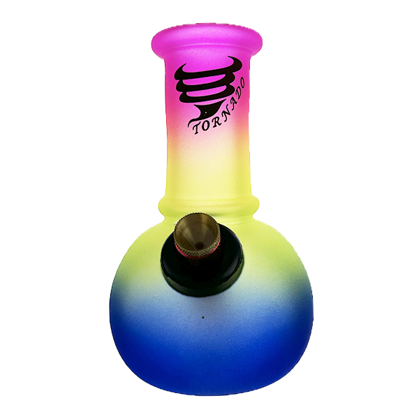 Tornado Rainbow Mini Bubble Waterpipe (14cm)