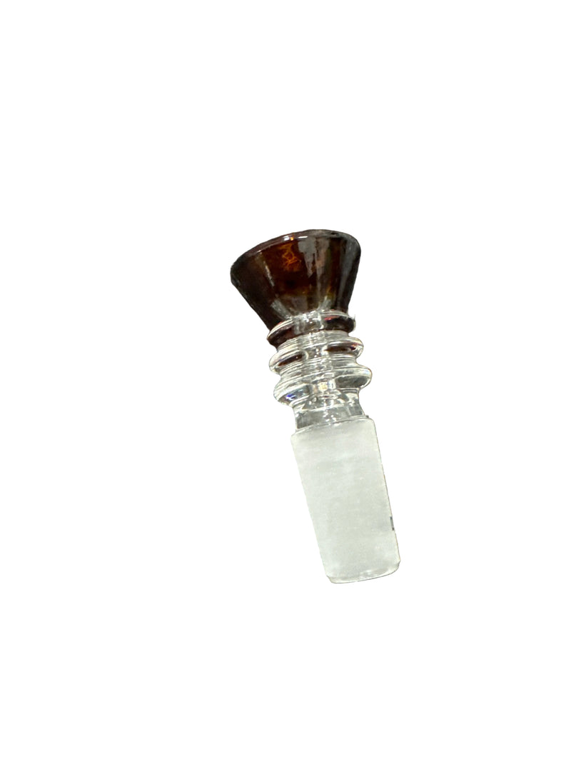 ESSENTIAL TRIPLE RING MEDIUM GLASS CONE PIECE 14MM