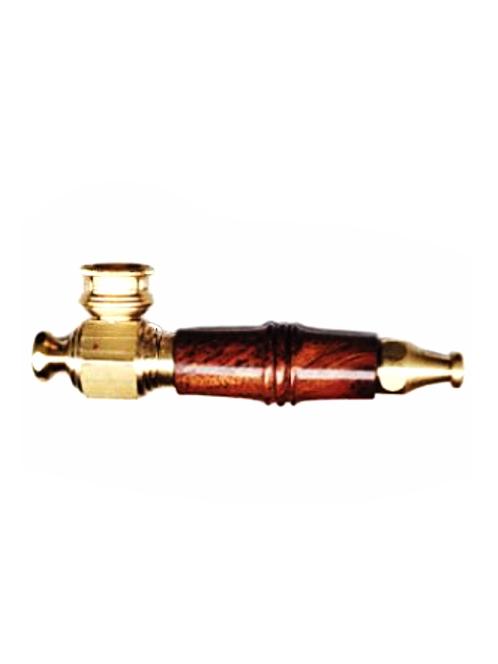 SPIKE BRASS & ROSEWOOD 8cm