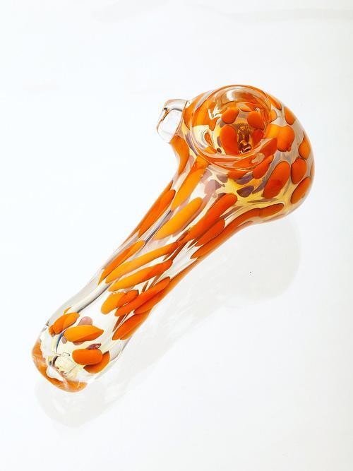 1689E
COLOURED GLASS PIPE 11cm