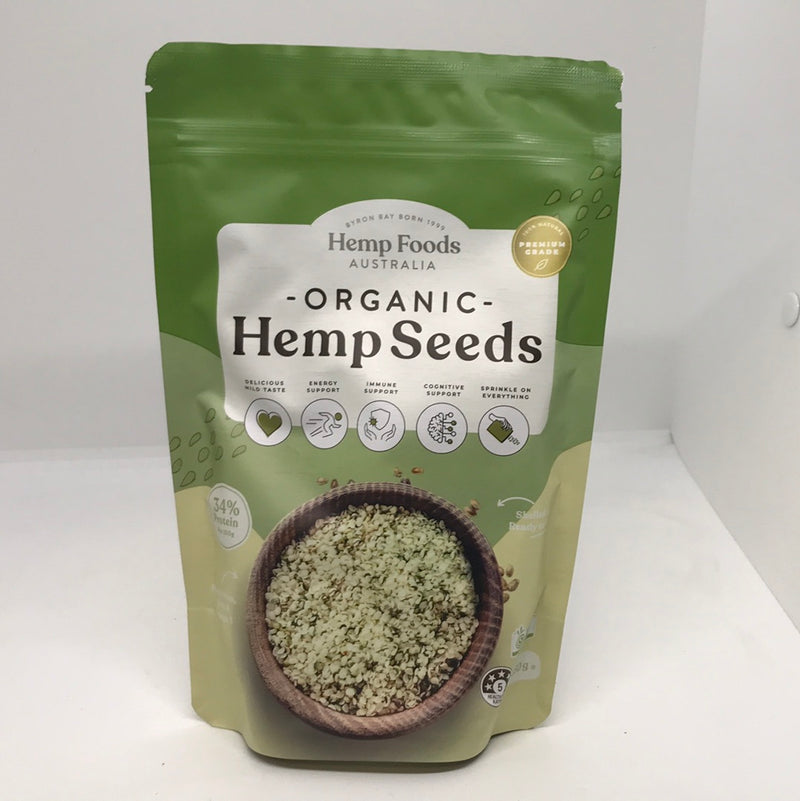 Hemp foods.  Organic hemp seeds 250g