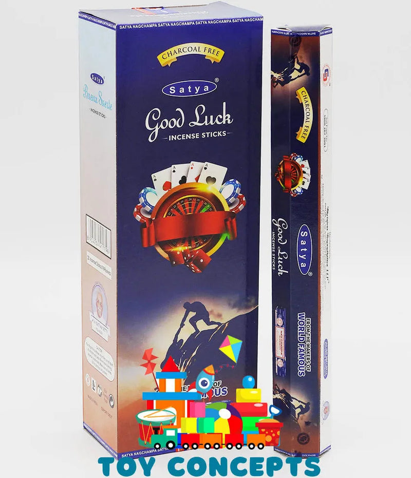 Satya Hexa Good Luck Incense Sticks 20 pack