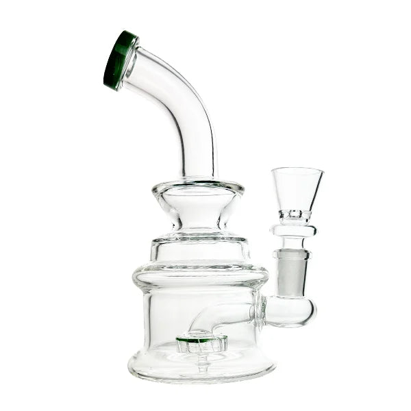 FLEXARC COMPACT GLASS DAB RIG AND BONG – 17CM DU-12774 - Get Hempified Store
