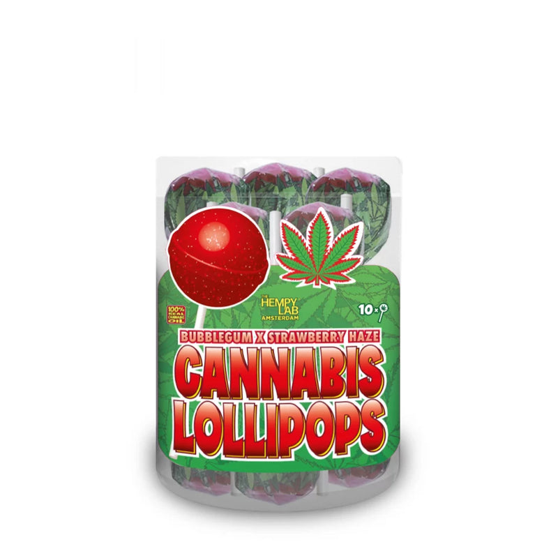 THE HEMPY LAB – CANNABIS LOLLIPOPS – CANDY KUSH