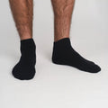 HCA Hemp Ankle Sport Socks - Black
