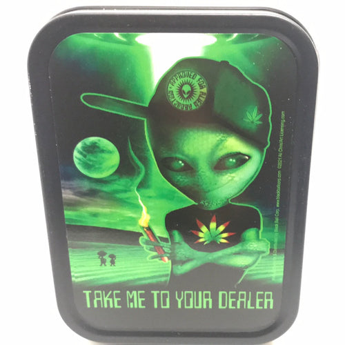 Stash tin large.    Take me to your dealer