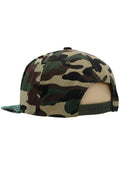 Marijuana Cannabis Leaf Weed Bush Print Snapback: Kelly Green