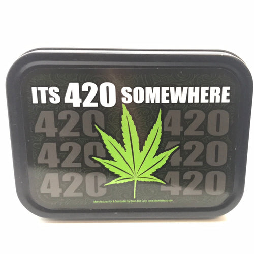 Stash tin large.      It’s 420 time