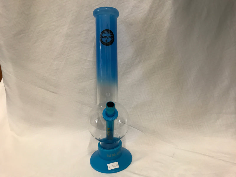 MWP Large Bent Bubble 30cm Blue/Clear MWP30E4