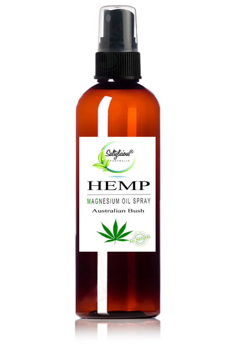 Australian Bush Magnesium  Spray With Organic Hemp Seed Oil: 125 ML - Get Hempified Store