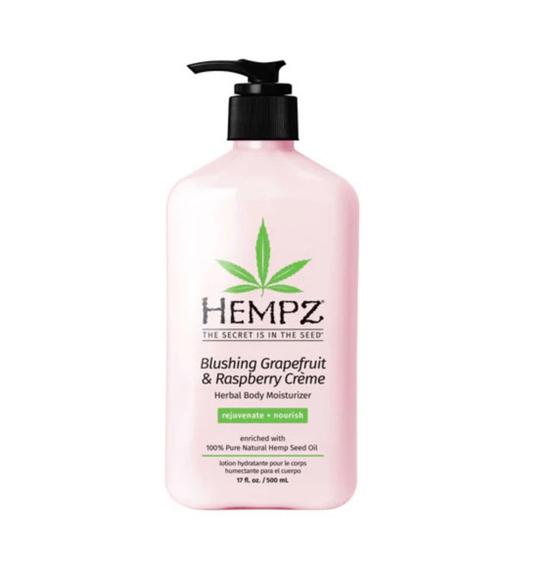 Hempz® Blushing Grapefruit & Raspberry Crème Herbal Body Moisturizer 500ml - Get Hempified Store
