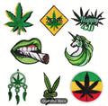 Iron On Stoner Patches - Get Hempified Store