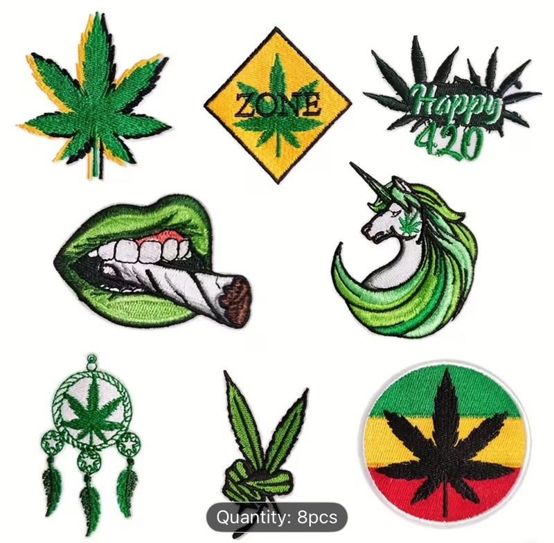 Iron On Stoner Patches - Get Hempified Store