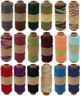 Hemptopia Hemp Twine spool, 225ft, 100% Natural: Rasta