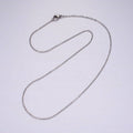 18inch Cable Chain Necklace Silver Dainty Cable Link Chain